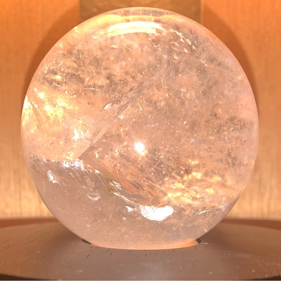 Clear Quartz Sphere - Picture 4 of 15